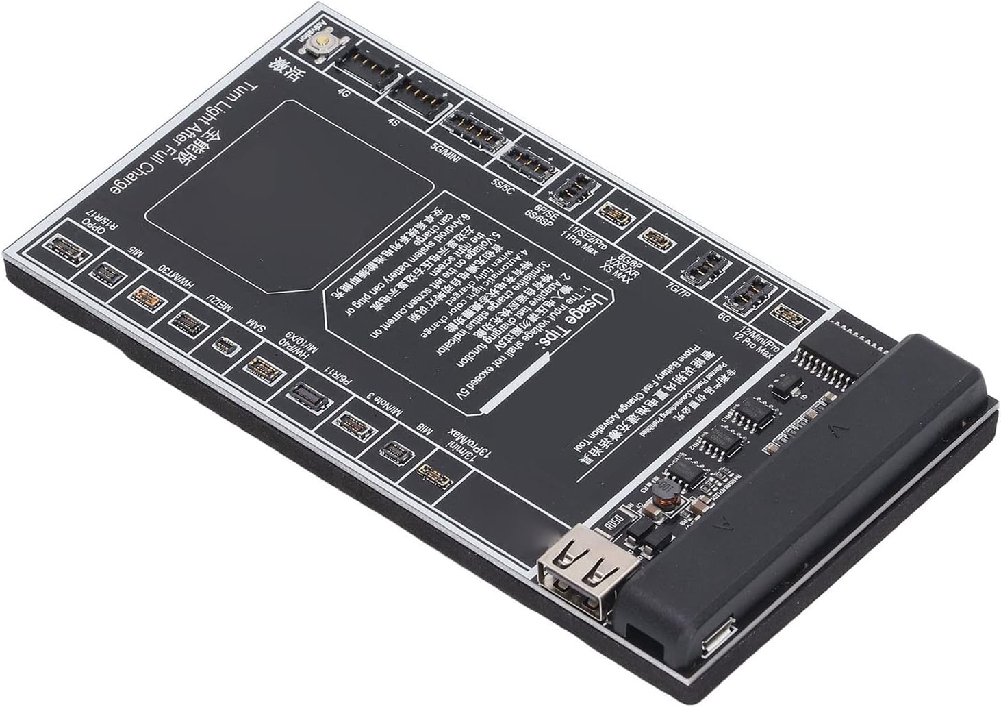 Mobile Phone Battery Tester Battery Activation Board Automatic Identification Voltage Current Display Battery Test Board Battery Charging Activation Board