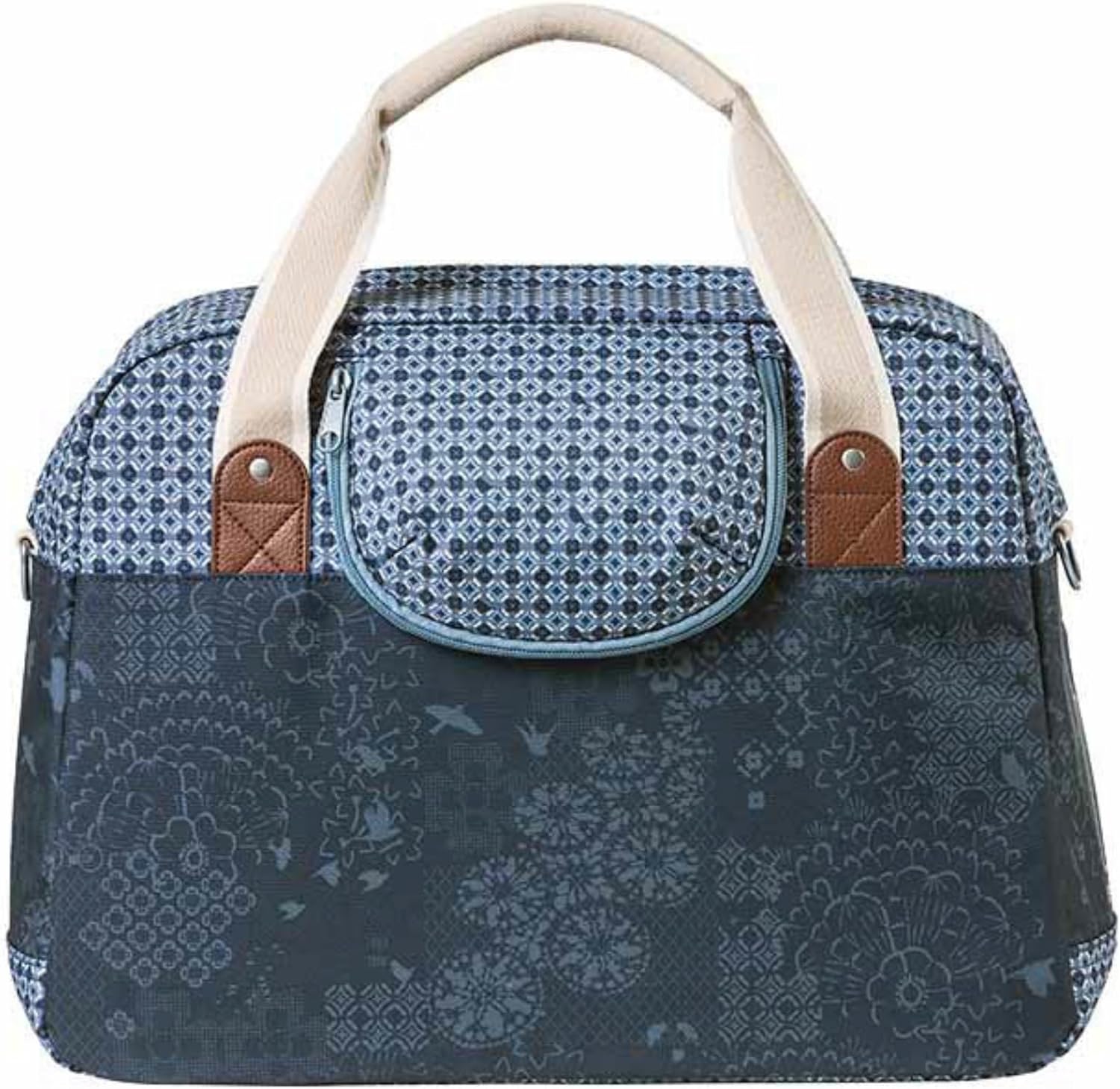 Basil Unisex-Adult Classic Carry All Klickfix Fahrradkorb, Schwarz, 16 l