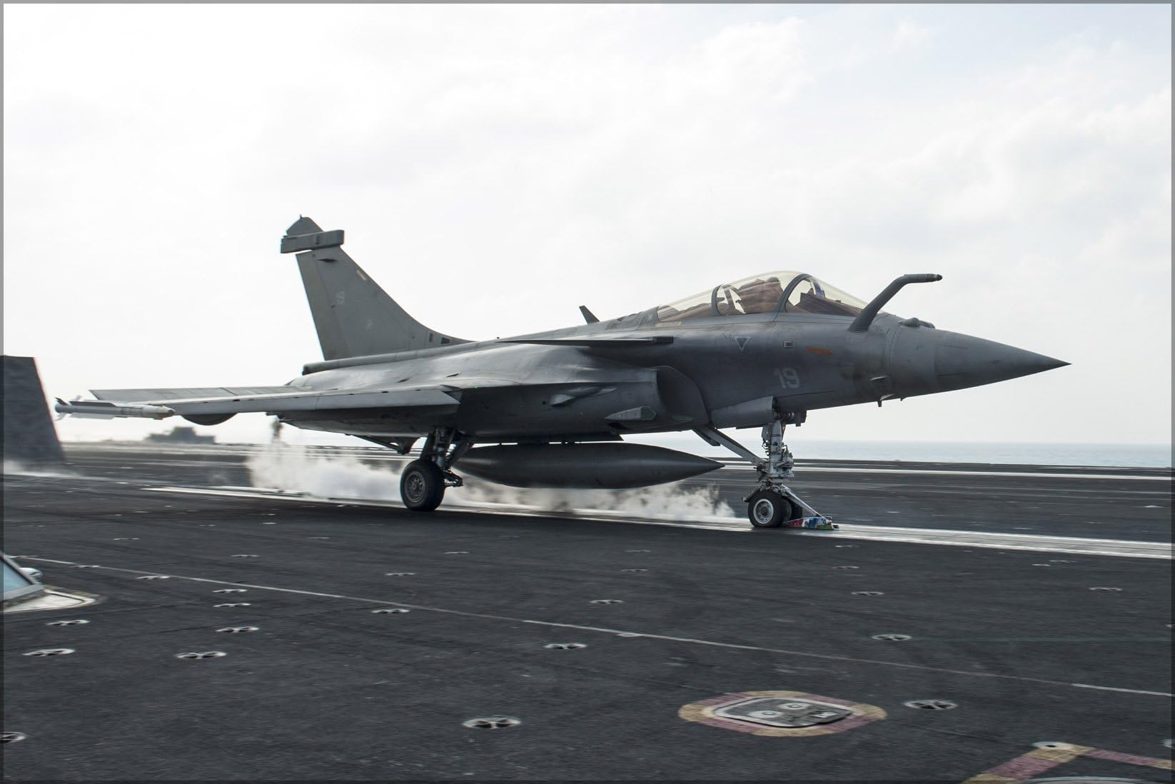 History Galore 24"x36" Gallery Poster, French Aeronavale Dassault Rafale M