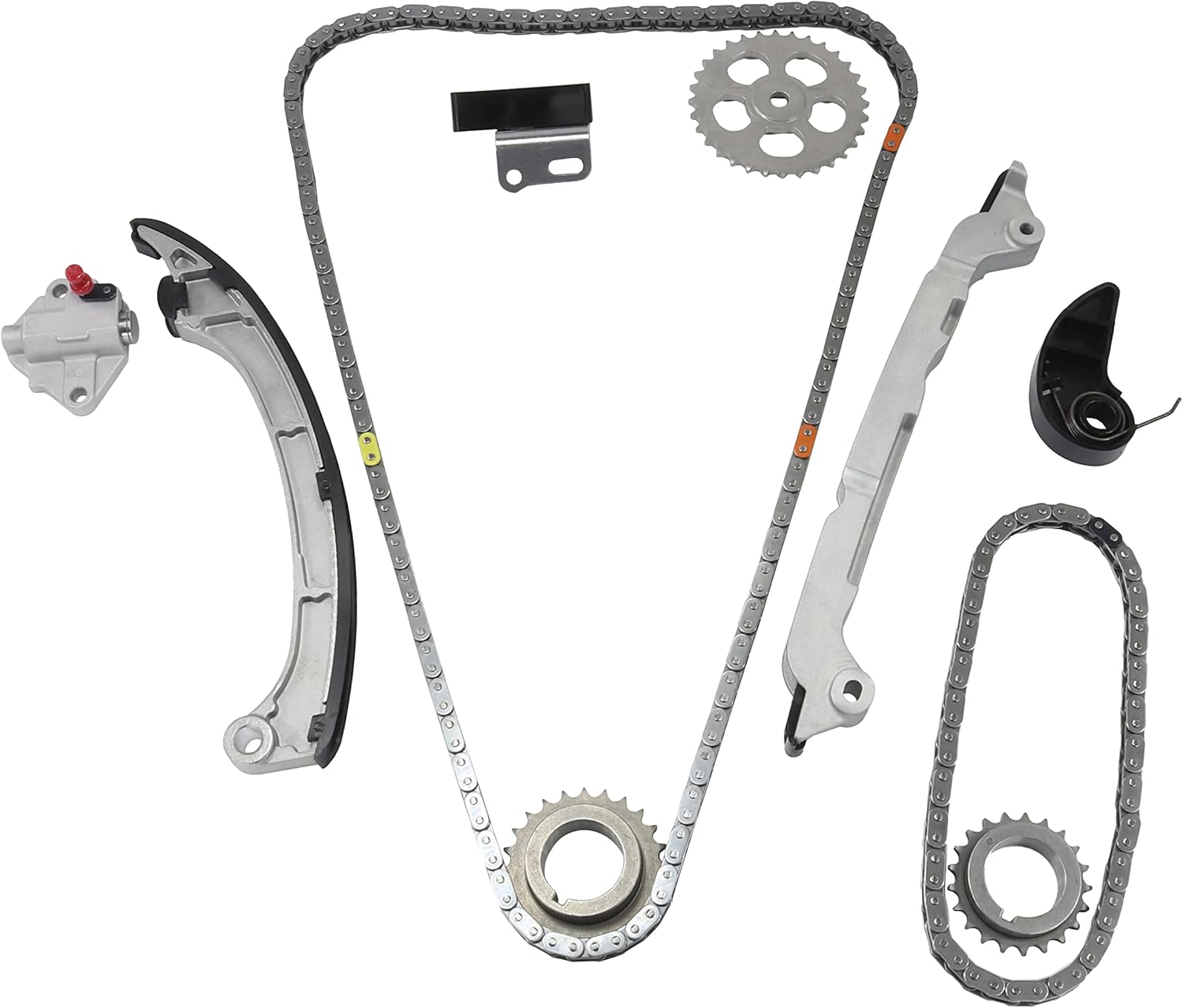 DNJ TK4309 Timing Chain Kit For 12-16 Mazda CX-5, 3 2.0L L4 DOHC Naturally Aspirated