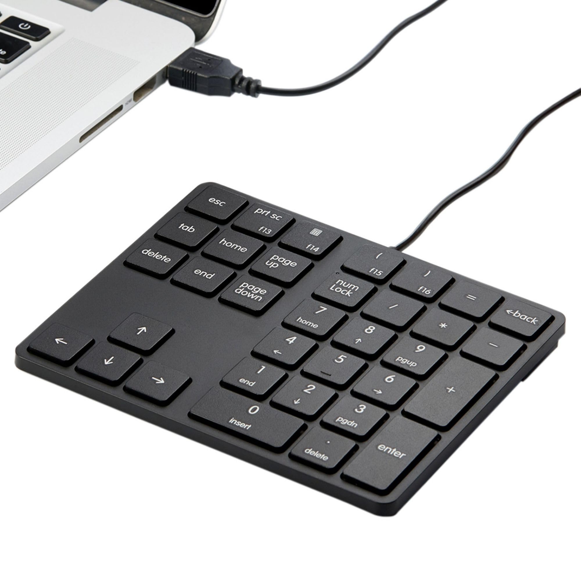 Amazon | Levieny [有線/USB Type-C両対応] 薄型 34キー テン