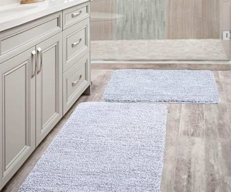taupe bathroom rugs
