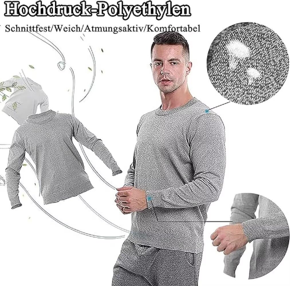 Generisch Schnittfeste,Slash-Stabkleidung mit Rundhalsausschnitt,Stufe 5 Schutzausrüstung,Stichsichere Kleidung,Patrouille im Dienst,Geschäftsreisen,für die Metallherstellung für die Messerproduktion