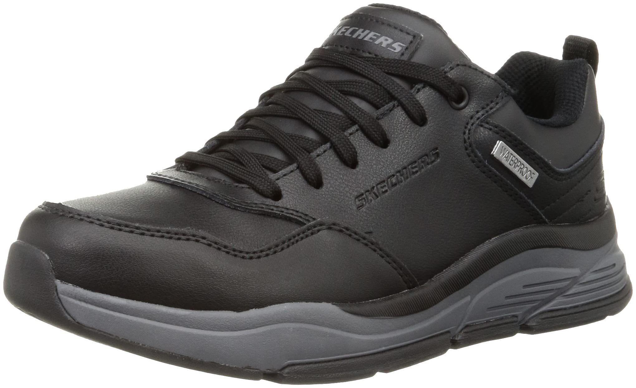 Skechers 210021 Bkgy, Zapatillas Hombre