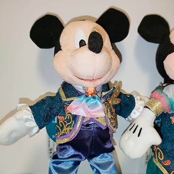 新品タグ付き　ファンタジースプリングス　ぬいぐるみバッジ　4点セット Amazon | ファンタジースプリングス シー ミッキー ぬいば