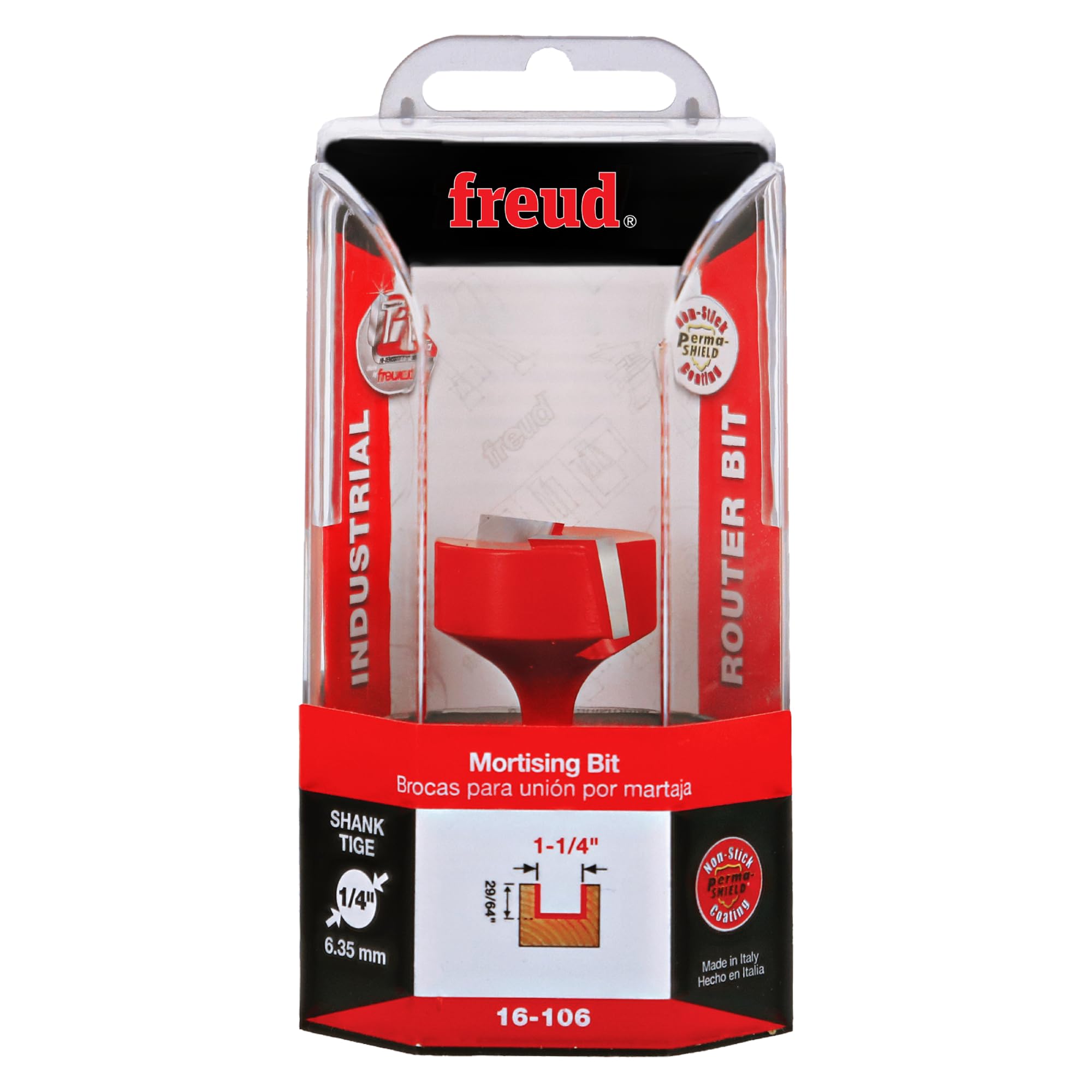 Freud Mortising Bit - Precise Spoilboard Cuts -2 Freud Mortising Bit - Precise Spoilboard Cuts -2