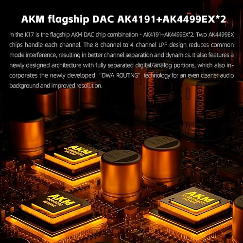FiiO K17 DAC de escritorio y amplificador de auriculares - 5