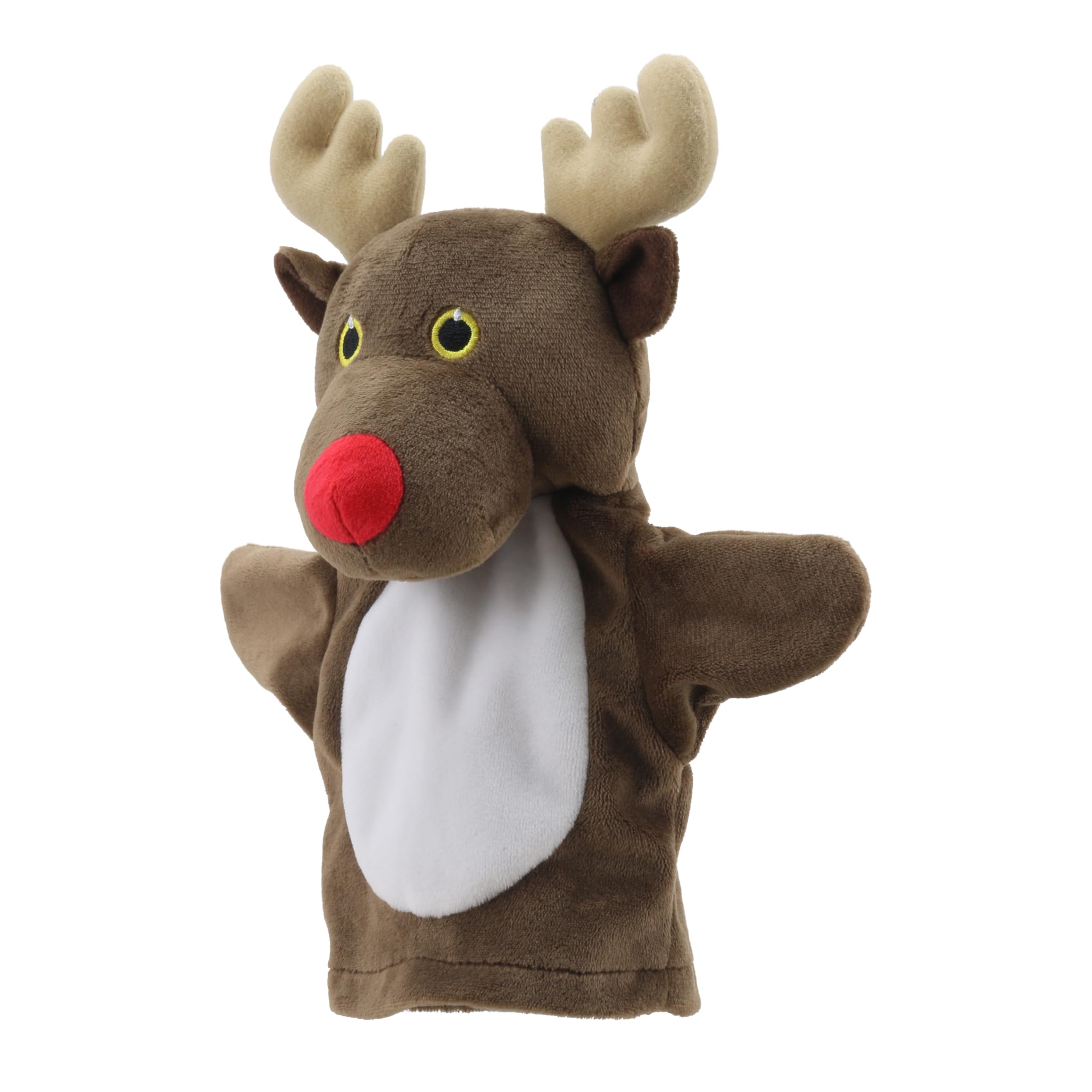 The Puppet Company - My First Christmas Puppet - Reindeer Hand Puppet - Suitable From Birth - PC003829, Brown - Image 2