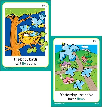 Super Duper Publications | Irregular Verbs Fun Deck Flash Cards | Educational Learning Resource for Children