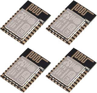 4PCS ESP8266 ESP-12E WiFi Serial Wireless Transceiver Module ESP12E Remote Port Development Board Support STA/AP/STA+AP Working Mode for NodeMCU