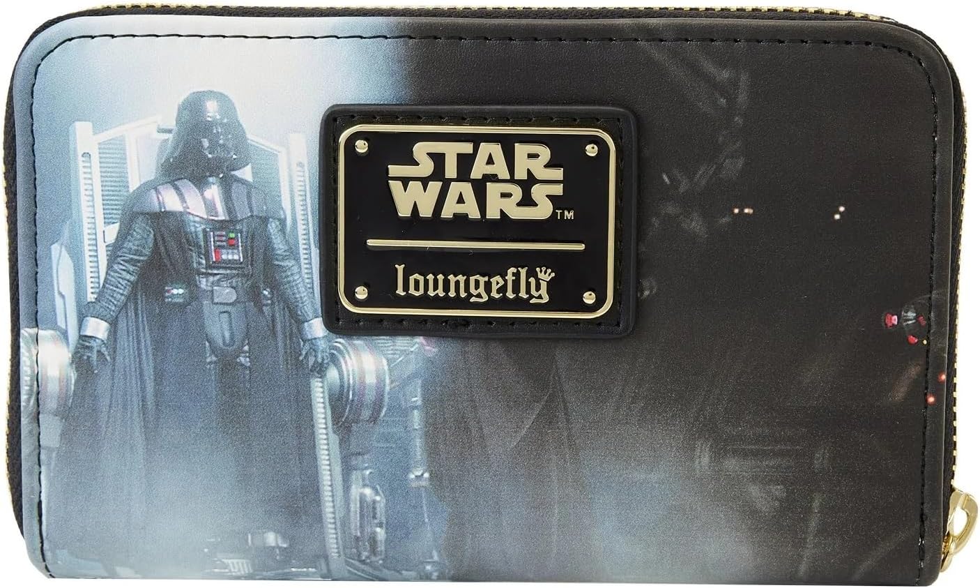 Loungefly Star Wars Episode Three Revenge of The Sith Scene Zip Aorund Wallet - Image 3
