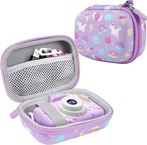 Leayjeen Funda para cámara para niños compatible con GoopowDwfitSlothcloudColofreeKIZJORYA Cámara para niños y cámara de video digital para niños,