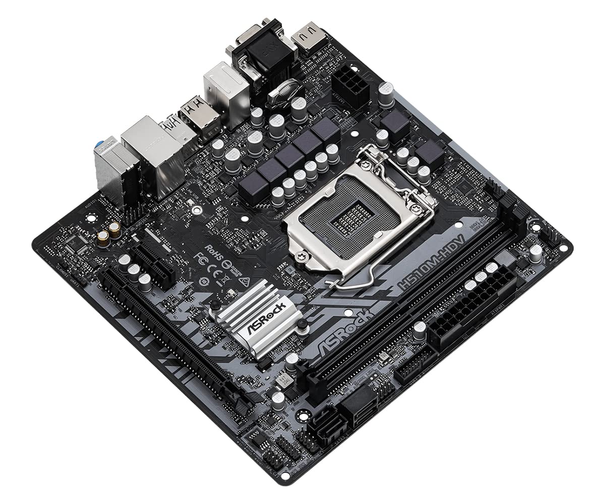 ASRock MB Intel 1200 H510M-HDV R2.0 : Amazon.ca: Electronics
