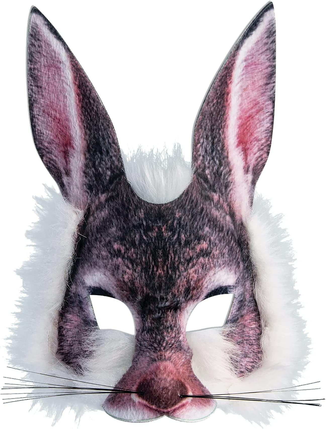 Furry Animal Adult Costume Half Mask