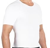Mens Slimming Chest Compression Shirt Body Shaper Abs Undershirt Vest