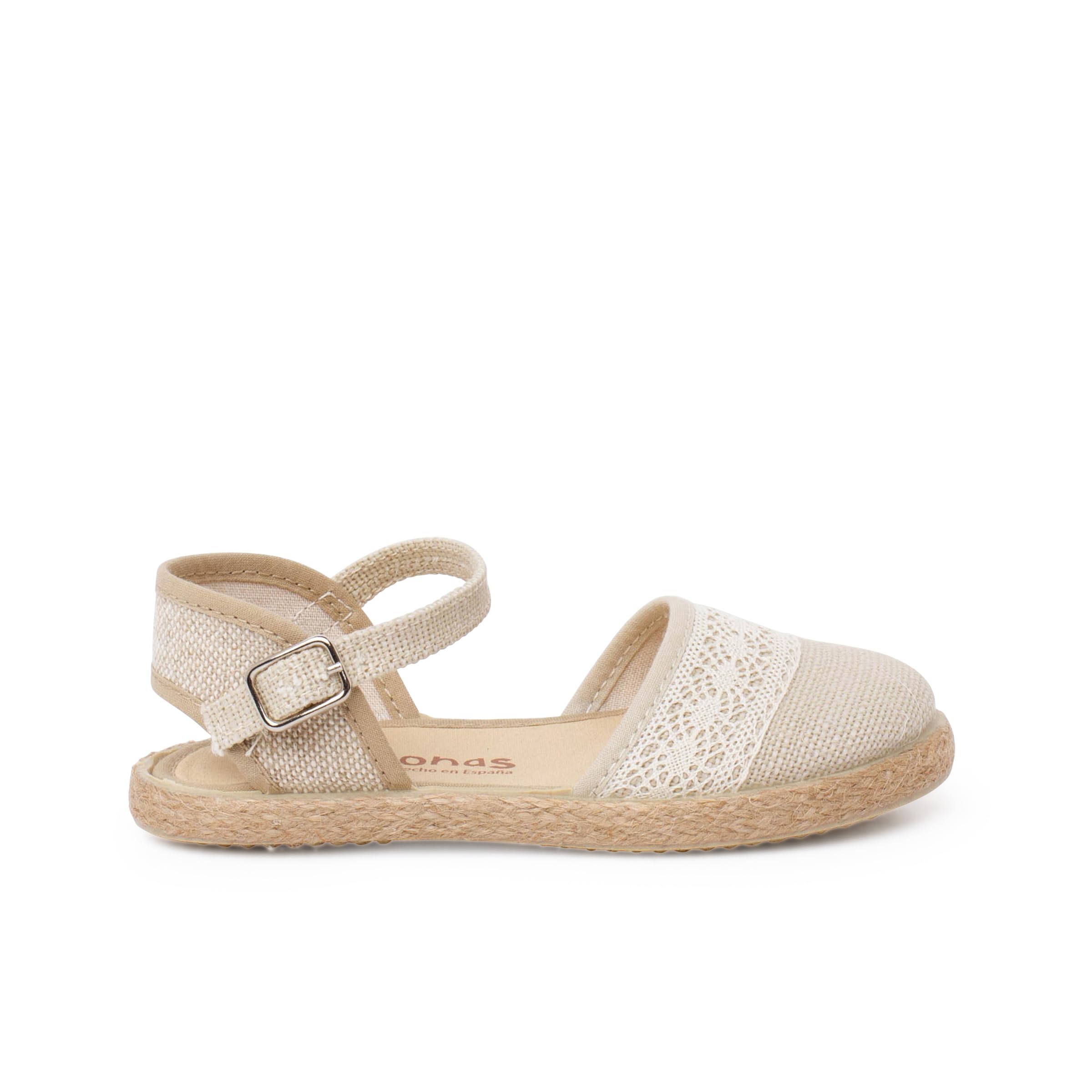 Pisamonas Espadrillas Cerimonia Lino Pizzo A Tombolo