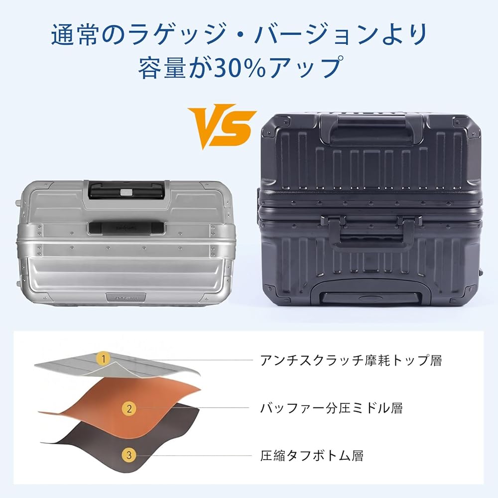 Amazon.co.jp: [GGQAAA] 26寸luggage 特別の収納 スーツケース