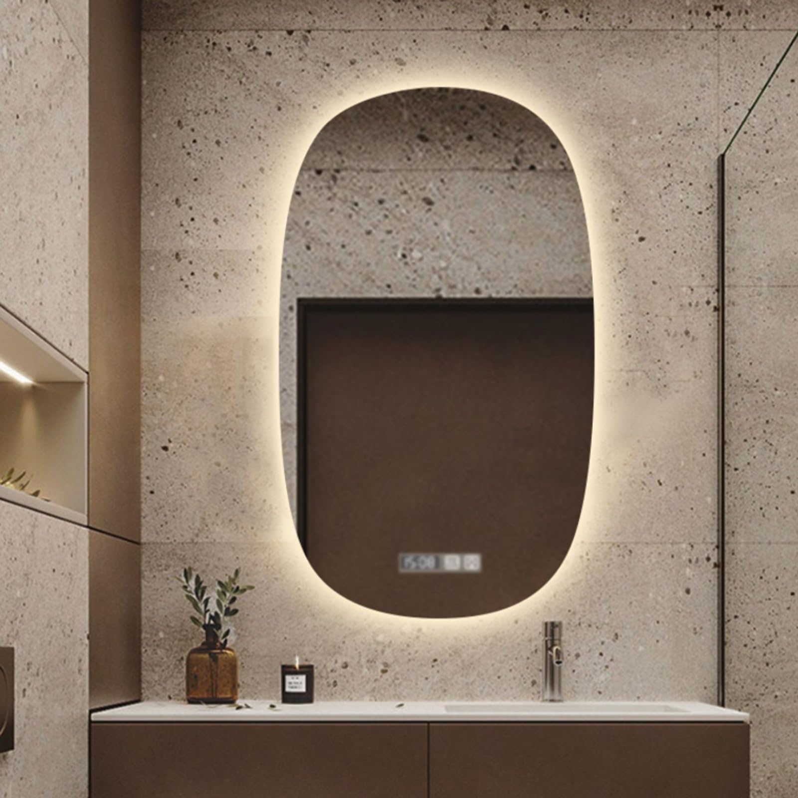 Miroir de salle de bain LED pour illuminer votre routine