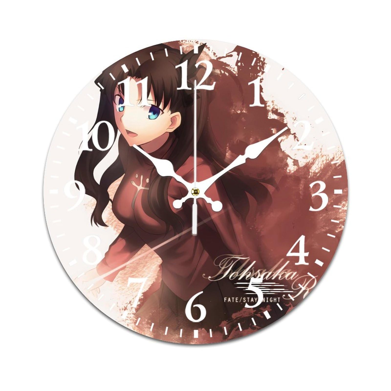 Fate/stay night キャラクタークロック 壁掛け時計 Amazon.co.jp: Fate Stay Night 掛け時計 PVC壁掛け時計 静音 連続秒針