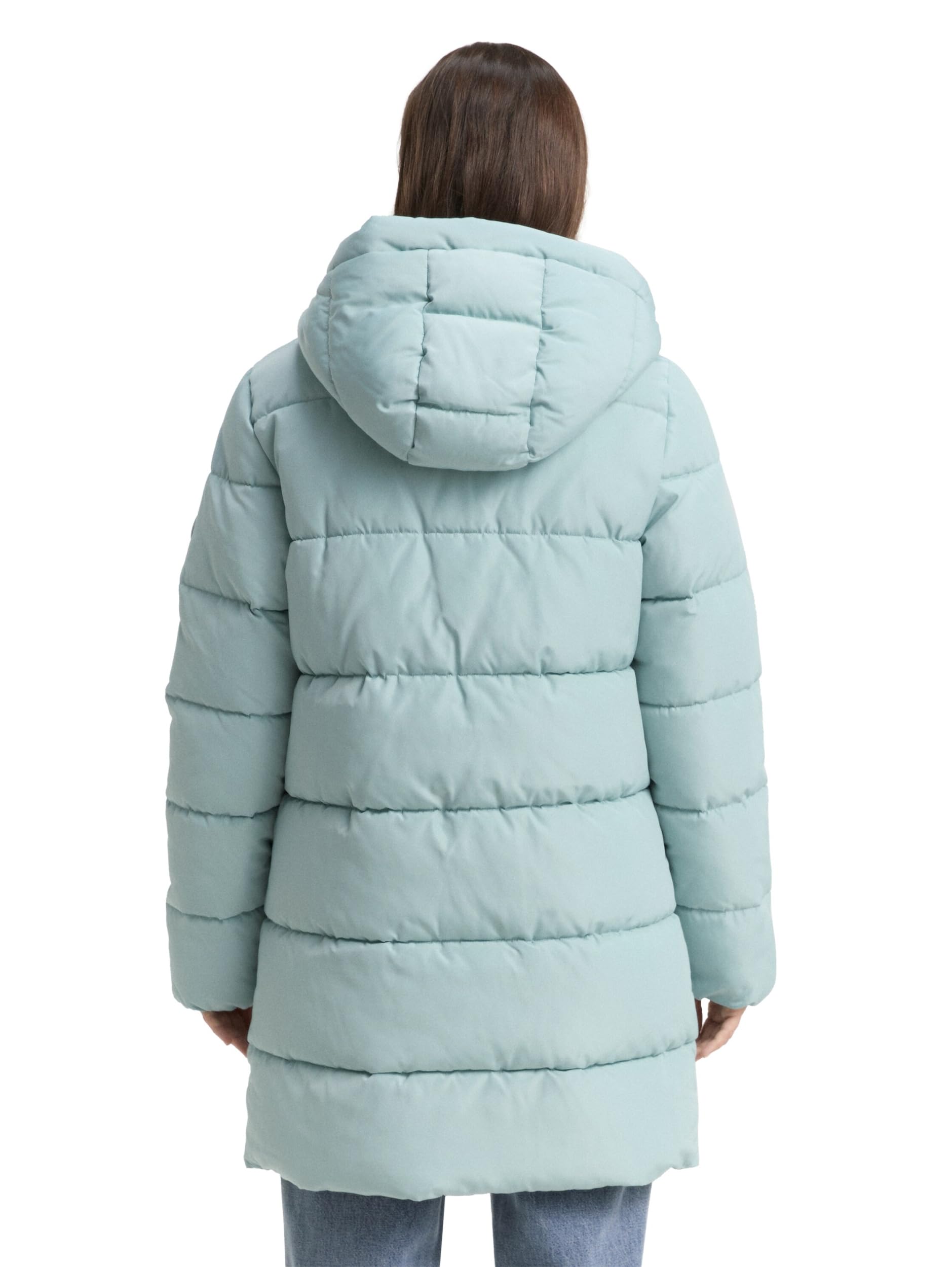 TOM TAILOR Damen 1049103 Winter-Puffer-Mantel