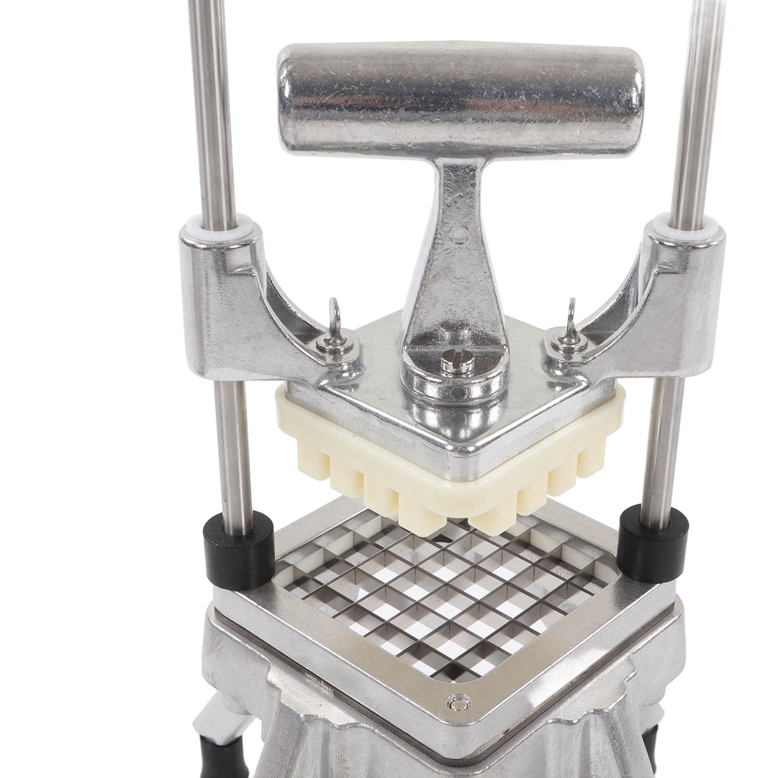 Haofy Picadora de Frutas y Verduras Multifuncional de Alta Resistencia, Cortadora de Frutas Comercial con Cuchillas de 8 Piezas para Cocinas, Acero Inoxidable, Aleación de Aluminio