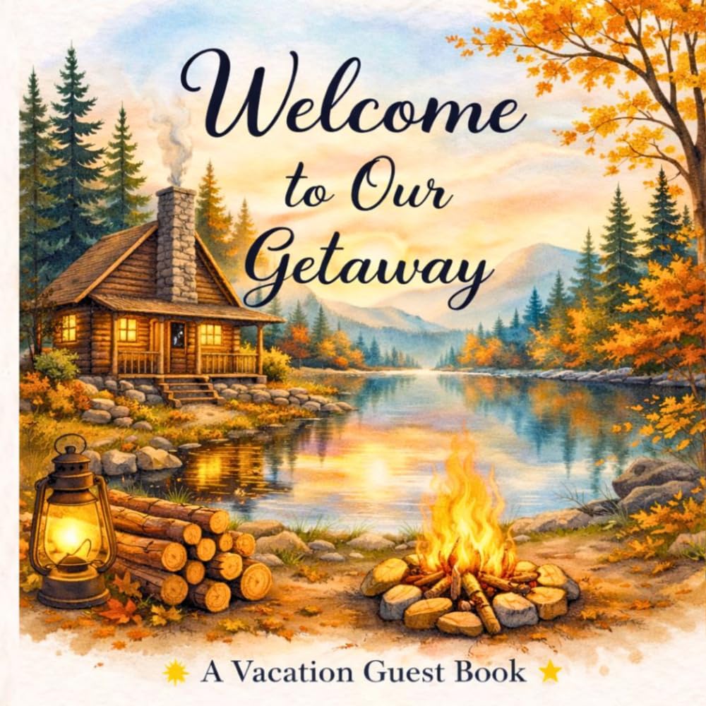Welcome to Our Getaway: A Simple Memory Book for Guests to Share Their Stay and Favorite Moments