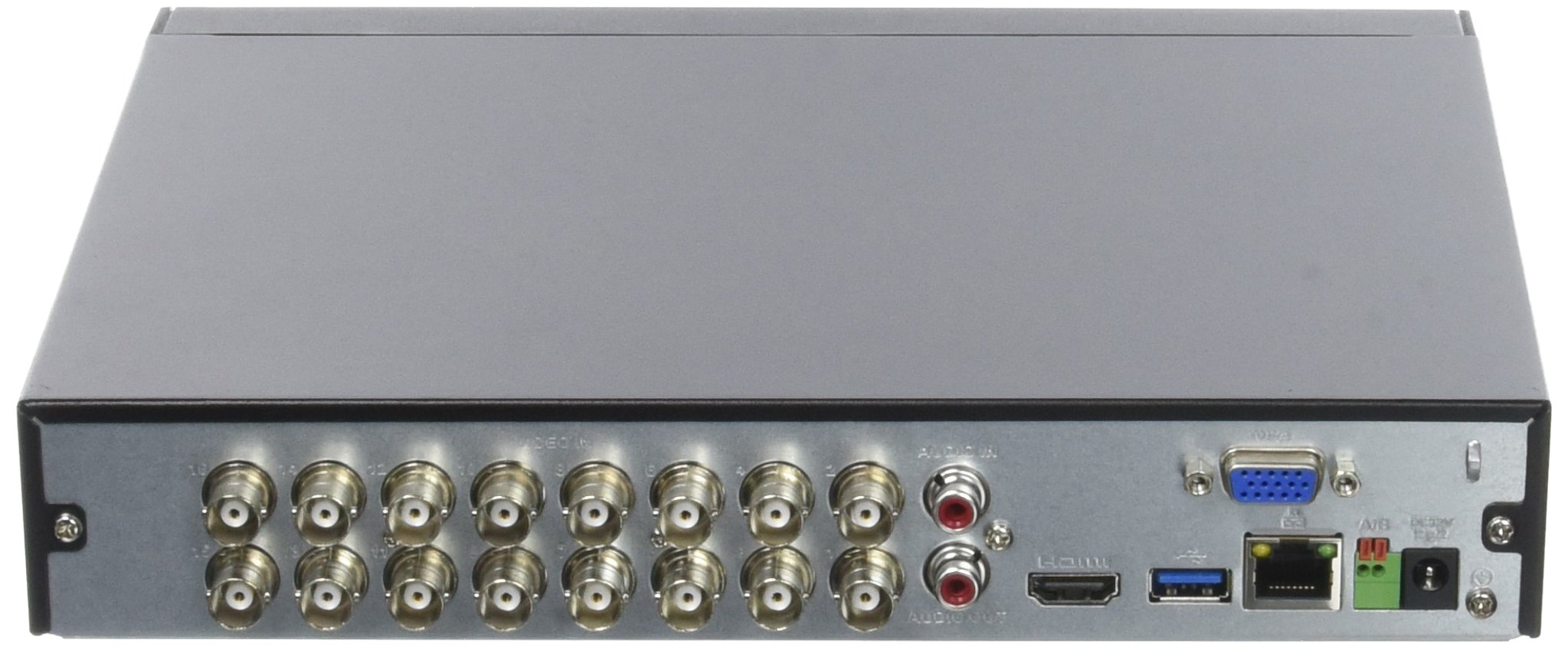 Dahua xvr5116hs grabador de 16 Vías pentabride HDCVI/AHD/TVI/analógica/IP, 1080p/720p, H264, Negro