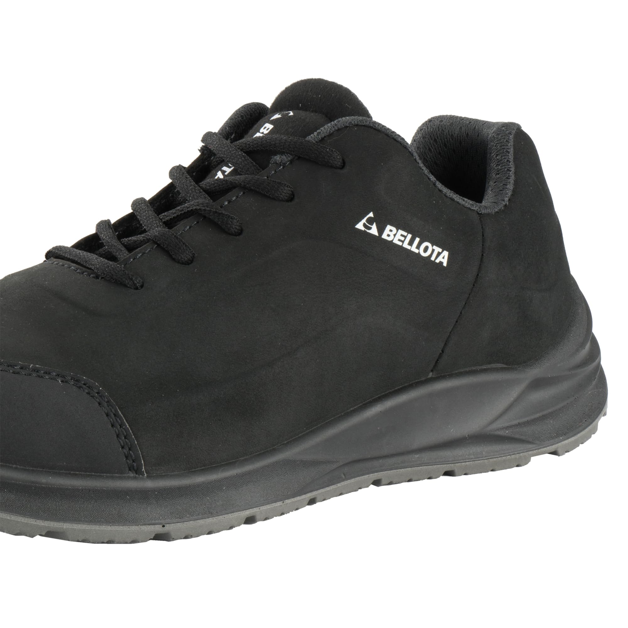 Bellota FTW03B S3 - Zapatilla de Seguridad para Hombre Flex Carbon S3 de Piel Hidrofugada Nobuck, Calzado de Trabajo Flexible y Ligero.