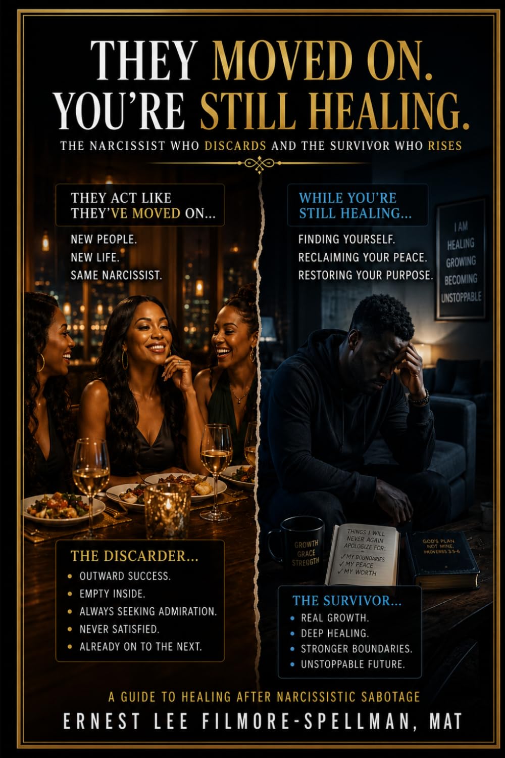They Moved On. You're Still Healing.: The Narcissist Who Discards and the Survivor Who Rises (FILMORE SPELLMAN PRODUCTIONS PRESENTS: NARCISSISM / NARCISSIST BOOKS)
