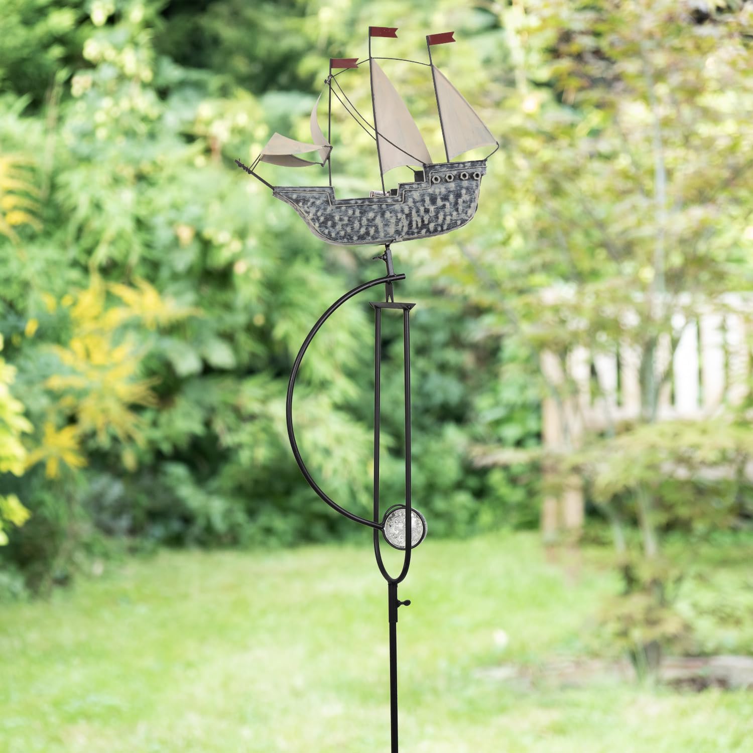 Scacciapensieri da giardino, altalena a vela, decorazione da giardino