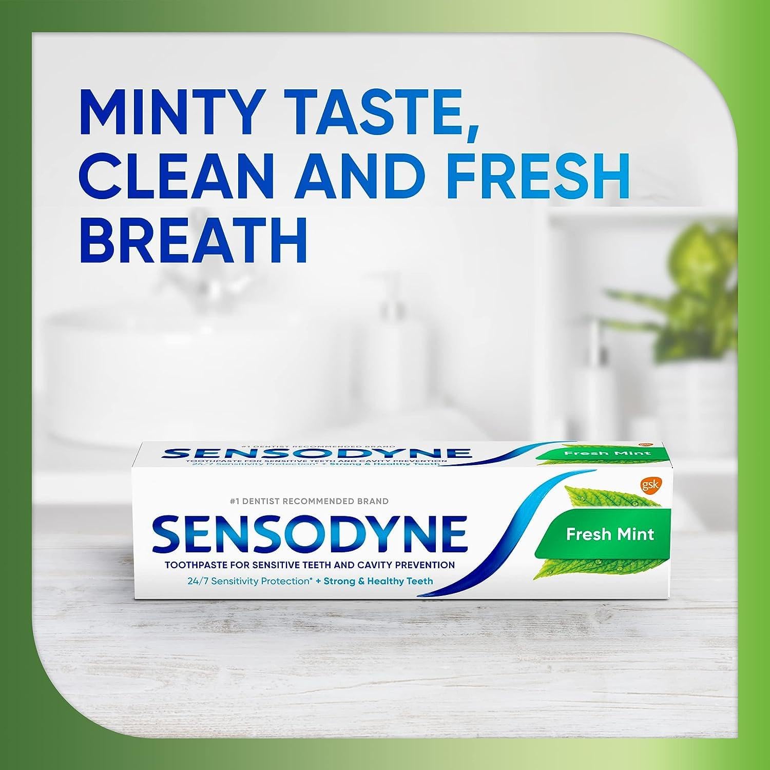 Sensodyne Sensitive Fresh Mint Toothpaste 150G