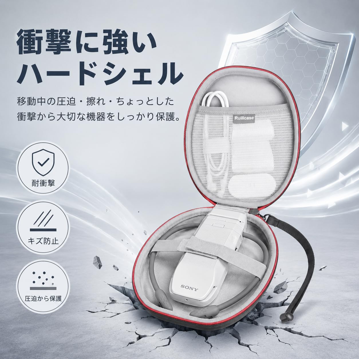 Amazon.co.jp: YCJDP 収納ケース ソニー REON POCKET PRO Plus 用