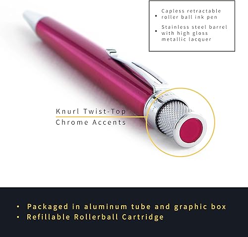 Miniatura 2 de Tornado Classic Lacquer - Bolígrafo de punta redonda rosa