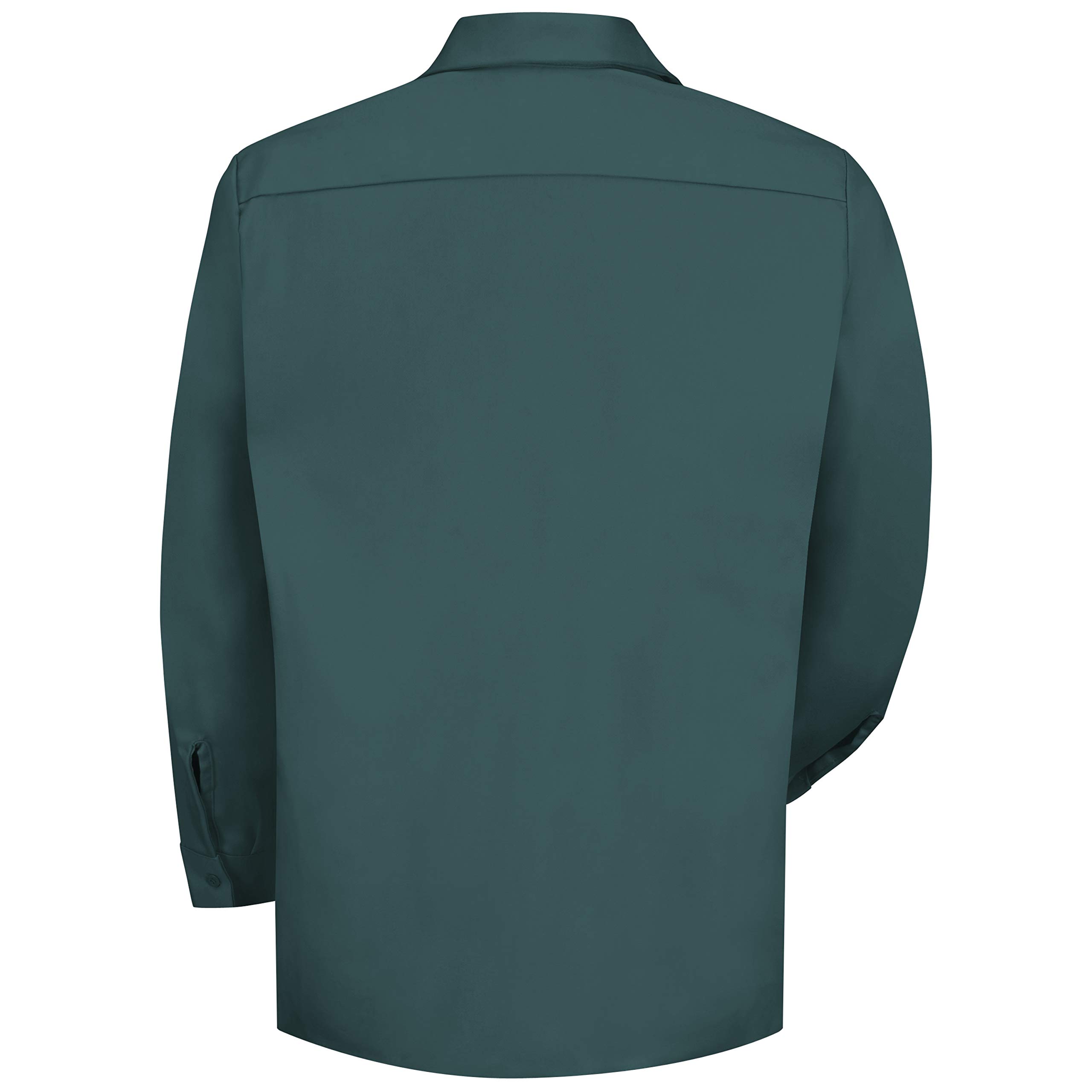 Red Kap - Camisa de Trabajo de algodón para Hombre, Resistente a Las Arrugas, Verde (Spruce Green), 3X-Large