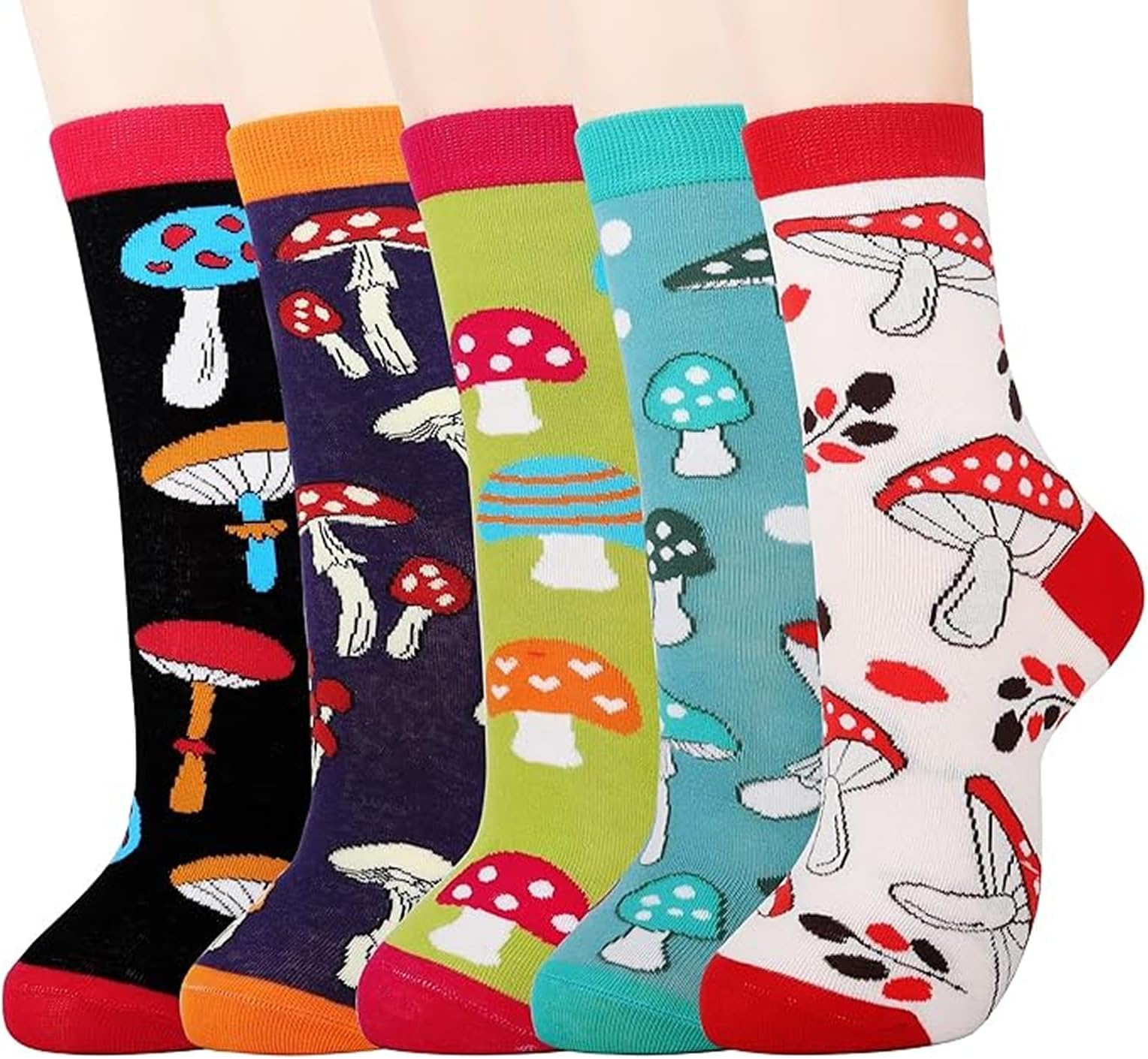 Jeasona Women's Cute Socks Funny Christmas Birthday Gifts for Women Mom Teenage Girls