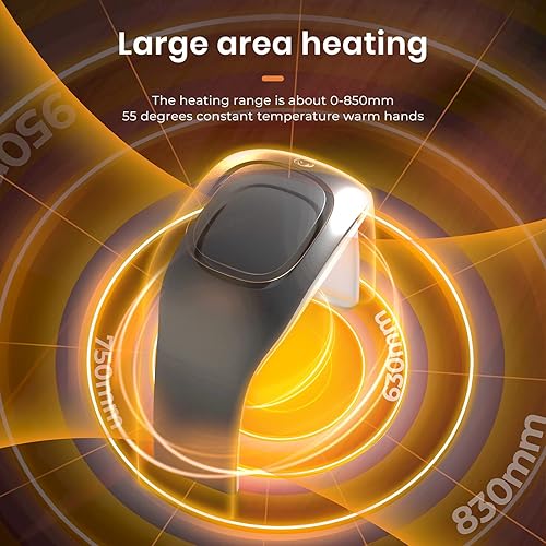 Miniatura 4 de Calentador de espacio calentadores pequeños para uso en interiores calentador de escritorio plegable de ahorro de energía calentador eléctrico