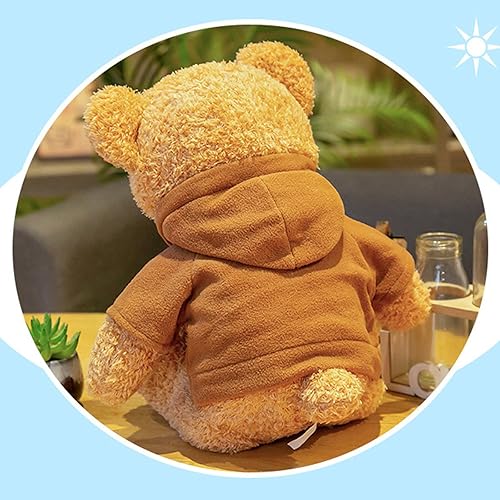 Miniatura 6 de Oso de peluche de 11.8 pulgadas, animales de peluche suaves, lindo muñeco de oso de peluche para niños y niñas (azul)