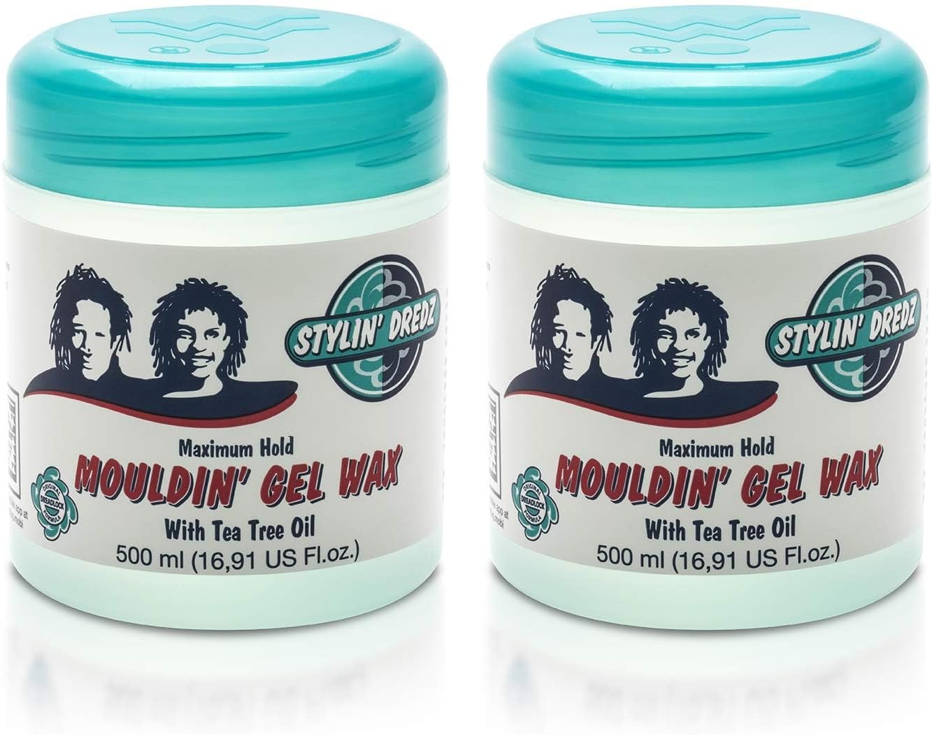 Moulding Gel Wax with Tea Tree Oil Hair Care 500 ml Pack of 2