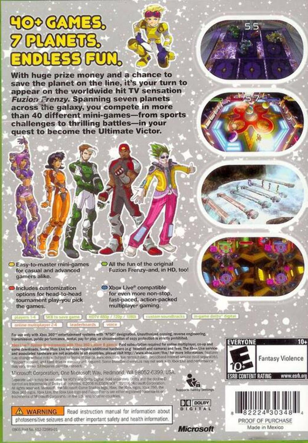 Amazon.com: Fuzion Frenzy 2 - Xbox 360 : Video Games