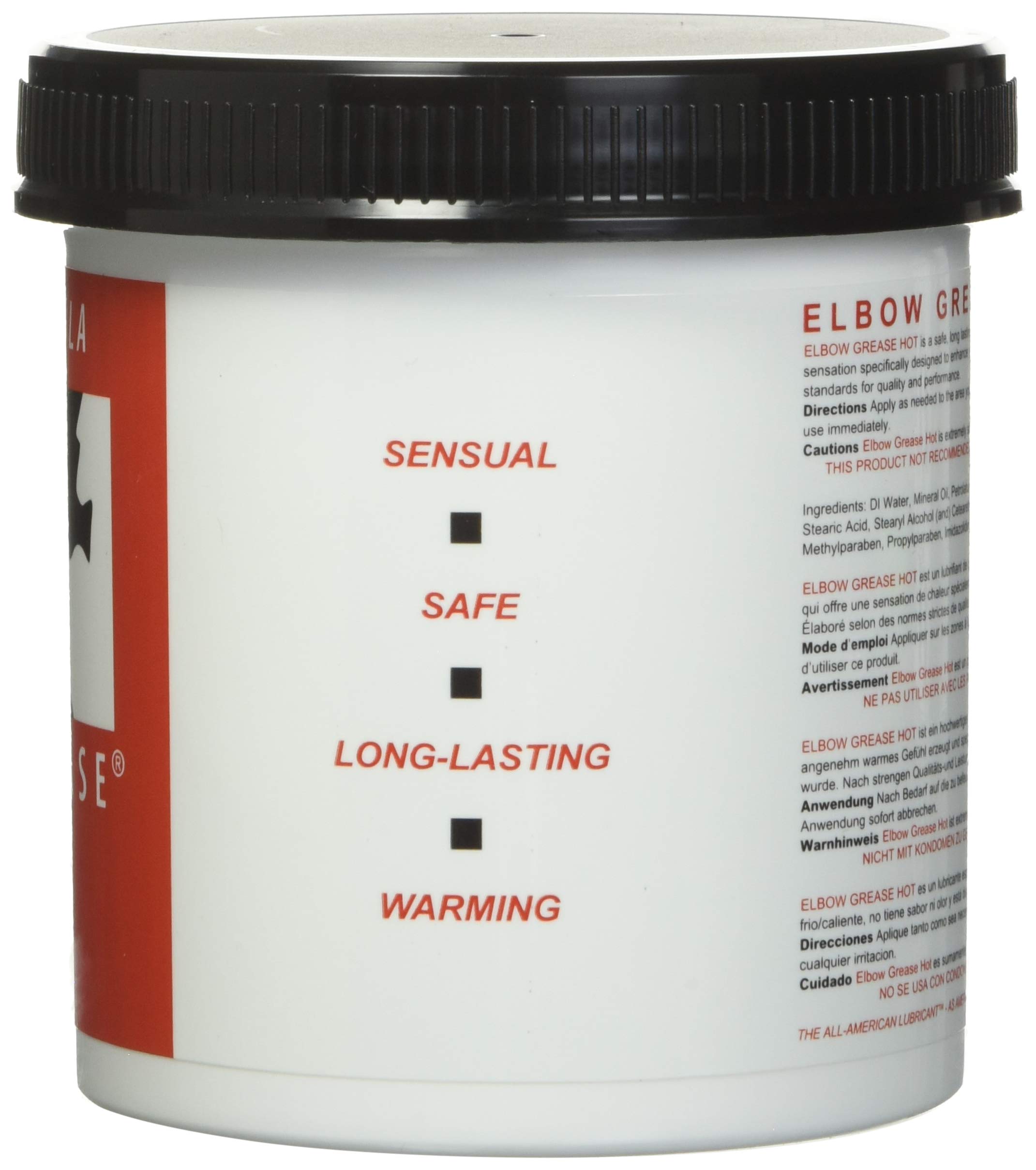 Elbow Grease Lubrifiant Crème Chauffante 425 g