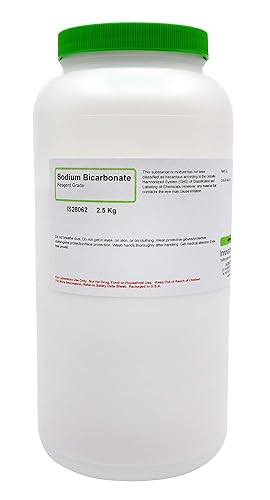 ALDON Innovating Science Bicarbonato de sodio, 5.5 lbs - Grado reactivo Excelente para un neutralizador de pH The Curated Chemical Collection