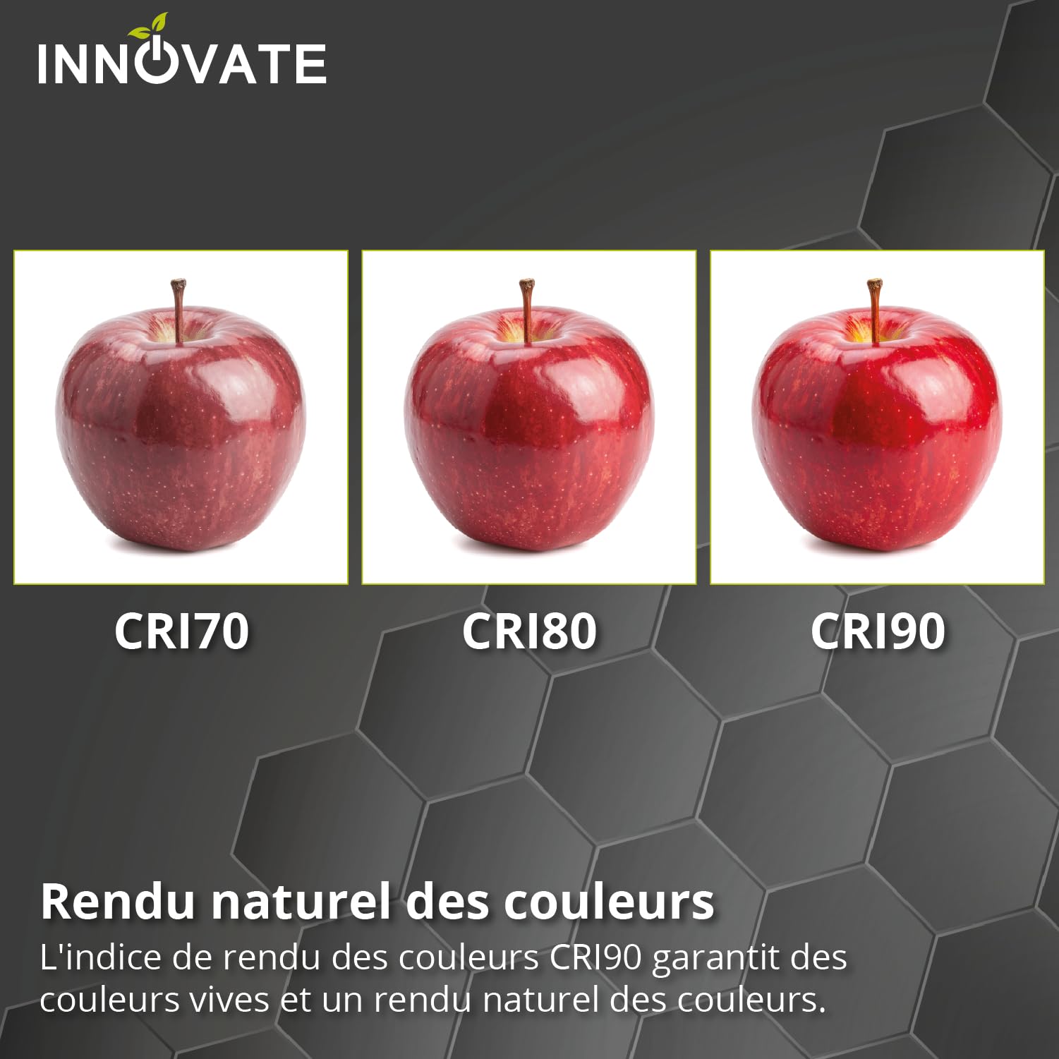 INNOVATE Spots LED d'intérieur à plafond dimmables Ampoule LED GU10