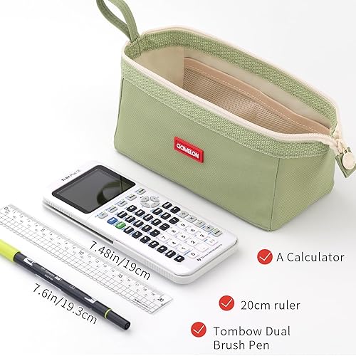 Miniatura 4 de CICIMELON - Estuche de gran capacidad para lápices con 3 compartimentos para la escuela para adolescentes, niños, hombres y mujer.