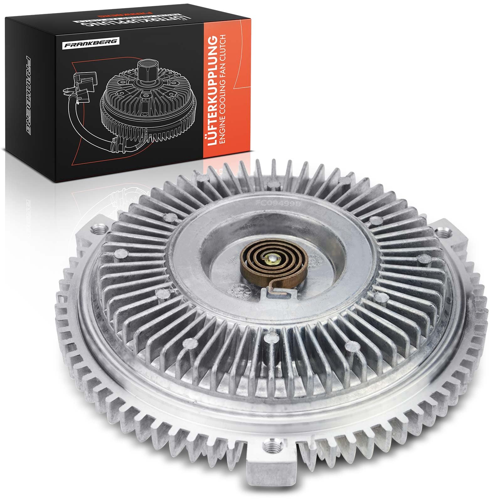 Frankberg Giunto viscoso Ventoventola del radiatore per Serie 3 E36 Z3 E46 E34 E39 E38 X5 Ø: 160 1989-2007 11527505302
