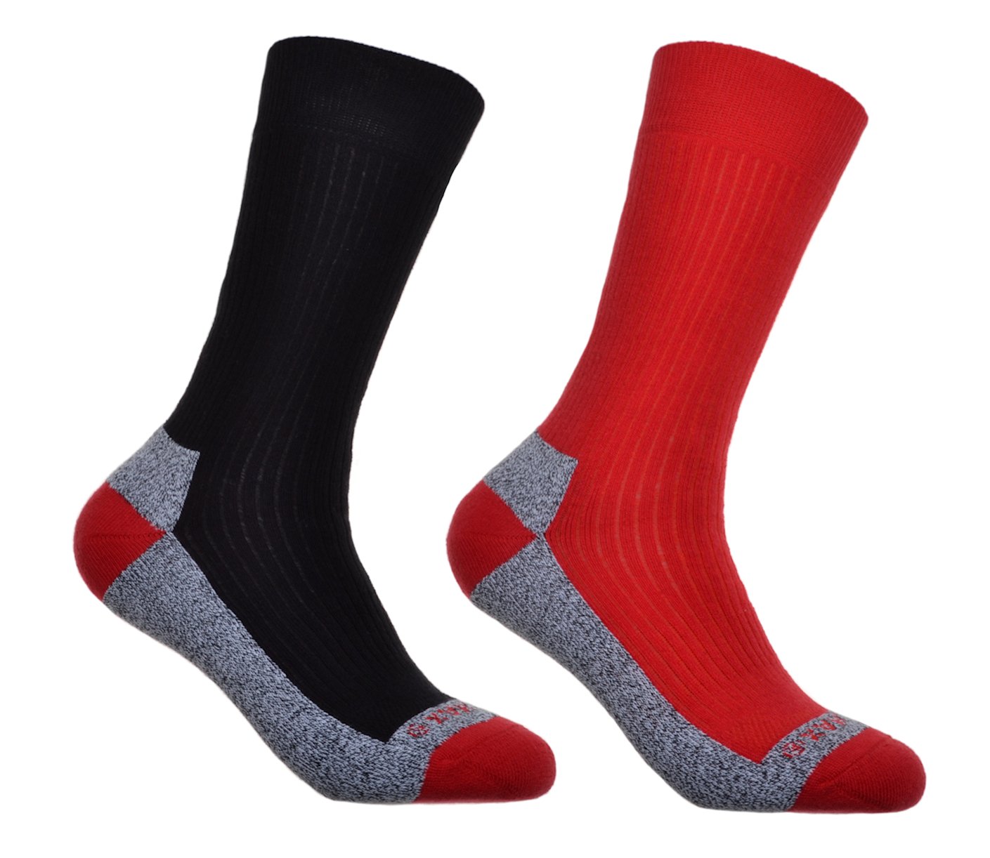 WB SOCKS Mens Cotton Coolmax walking Socks Pack of 2 Pairs