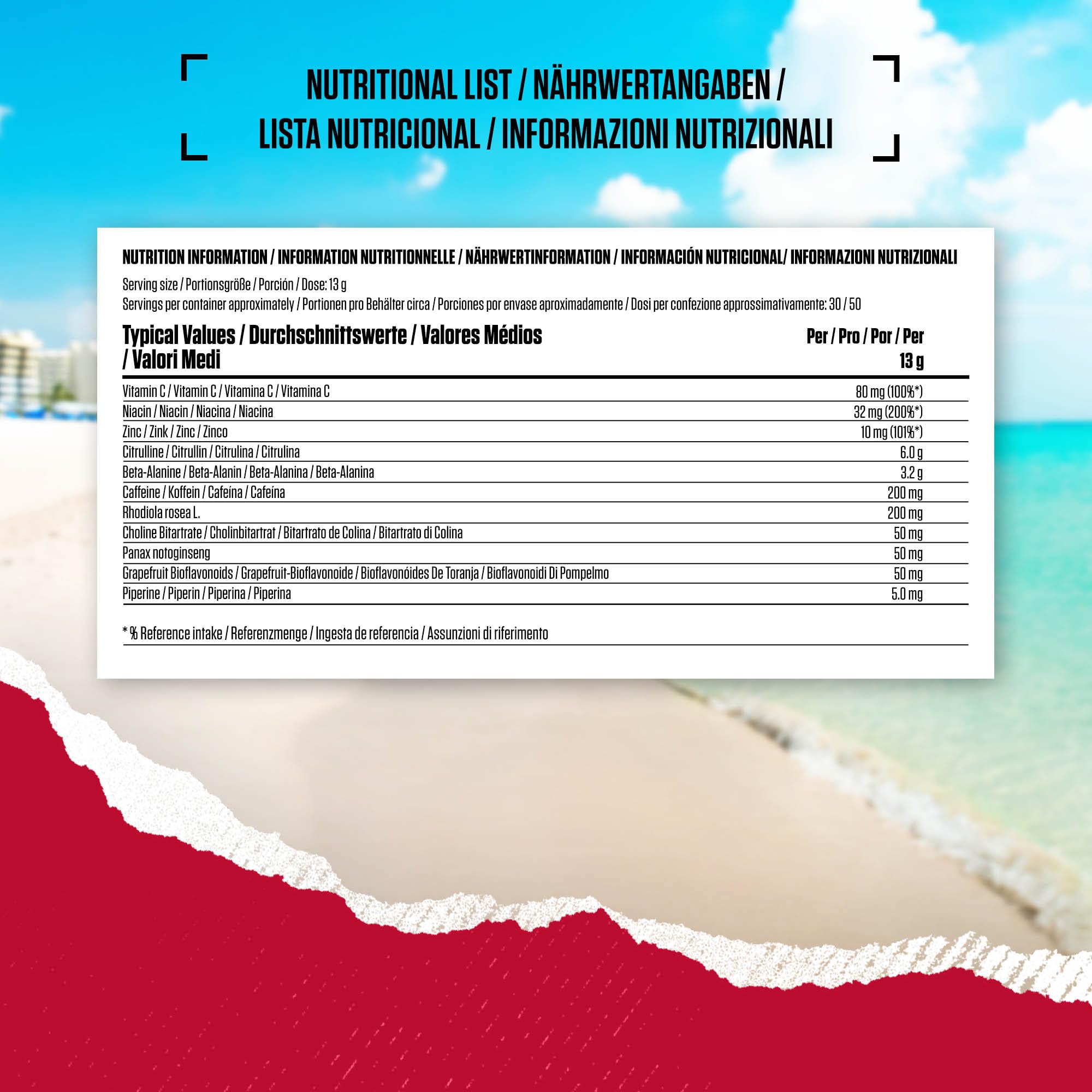 BSN Nutrition N.O.-Xplode Pre-Workout Pulver Nahrungsergänzungsmittel, mehr Energie und Konzentration mit Koffein, Aminosäuren, Vitamin C und Zink, Geschmacksrichtung Green Burst, 50 Portionen, 650 g
