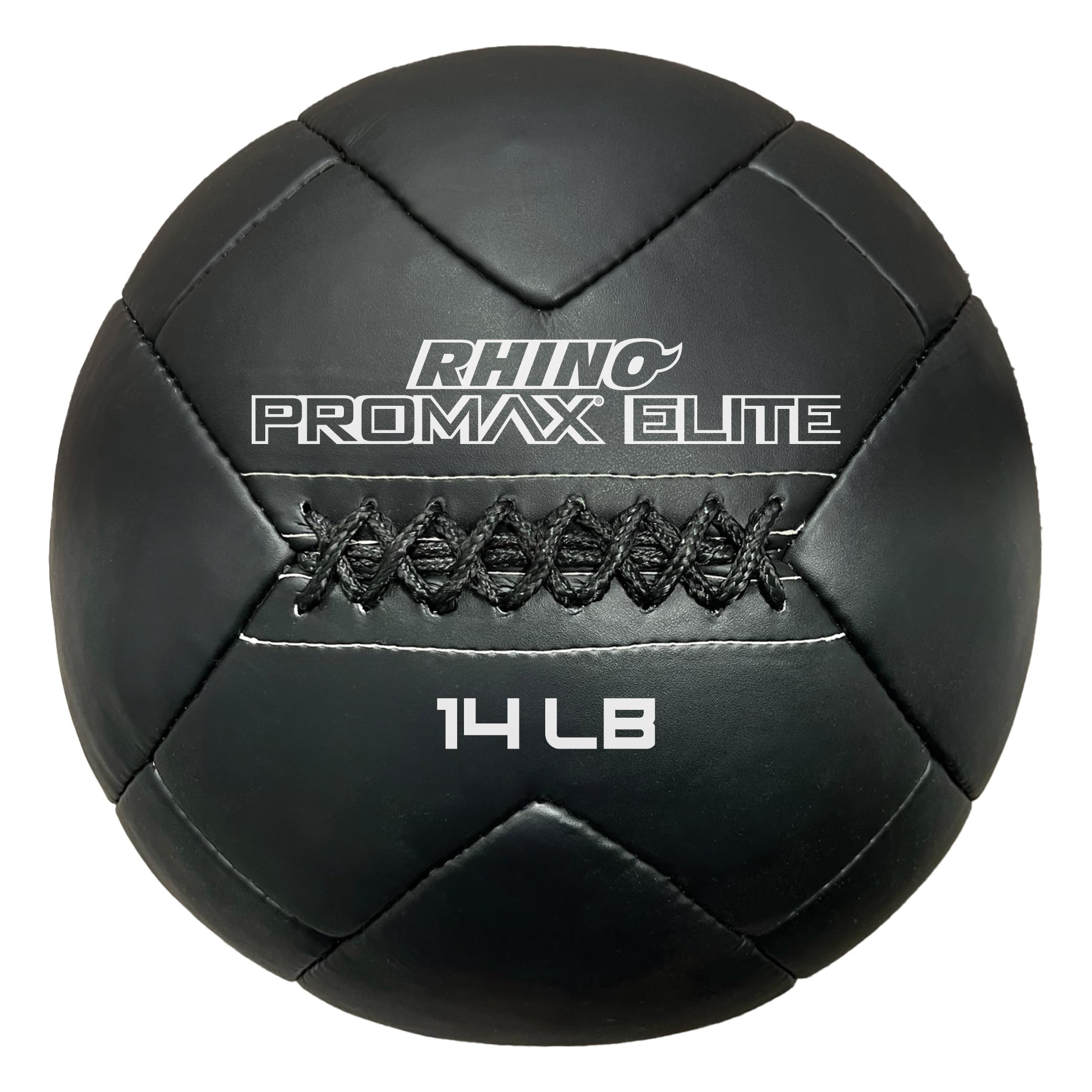 Champion Sports PRX14 Rhino Promax Elite Slam Balls, 14 lb, Soft Shell with Non-Slip Grip, Medicine Wall Exercise Ball for Weightlifting, Plyometrics, Cross Training, & Home Gym Fitness