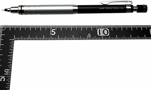 Miniatura 5 de Portaminas Uni Kurutoga modelo de alto nivel  Negro