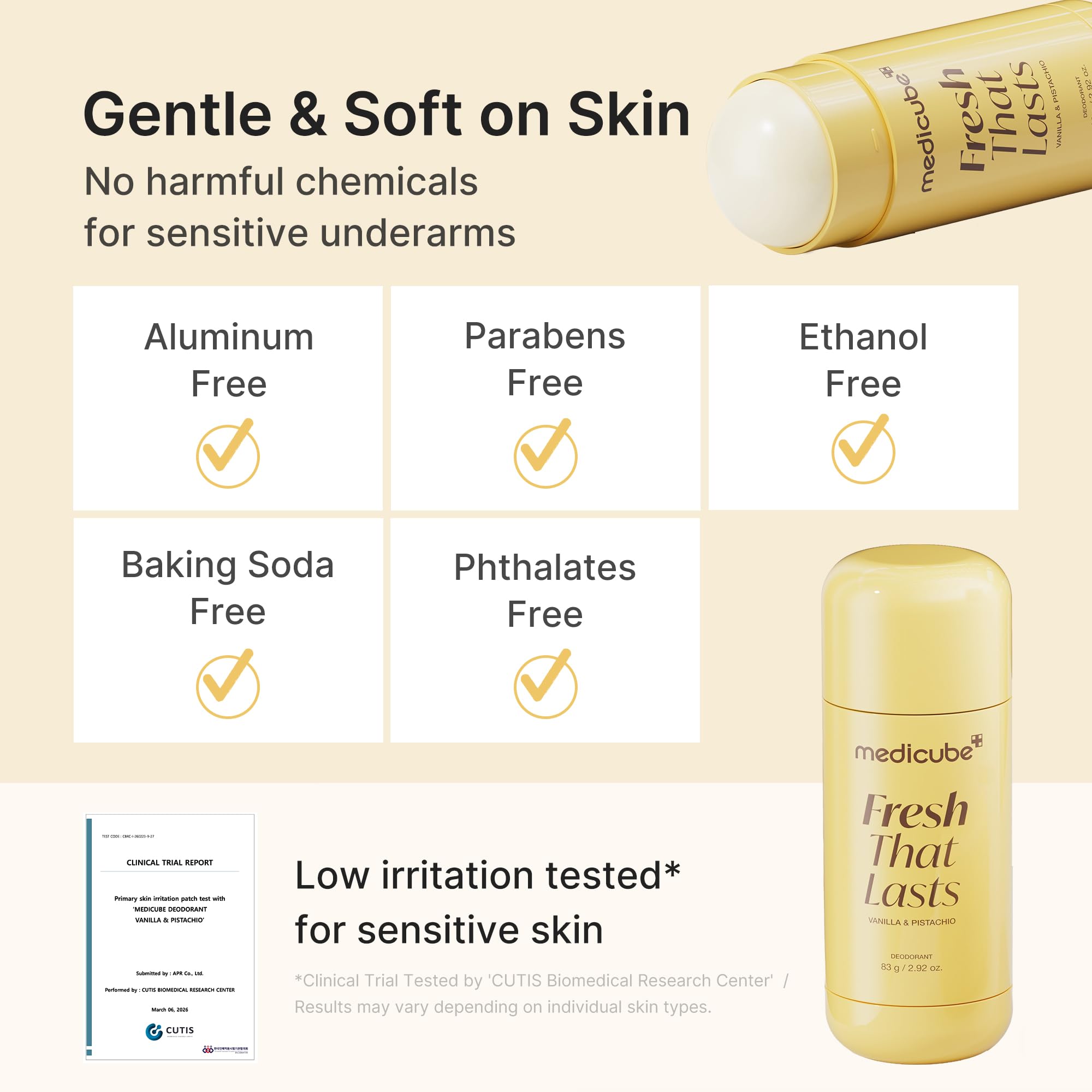 Medicube Deodorant - Kojic Acid & Vanilla -7