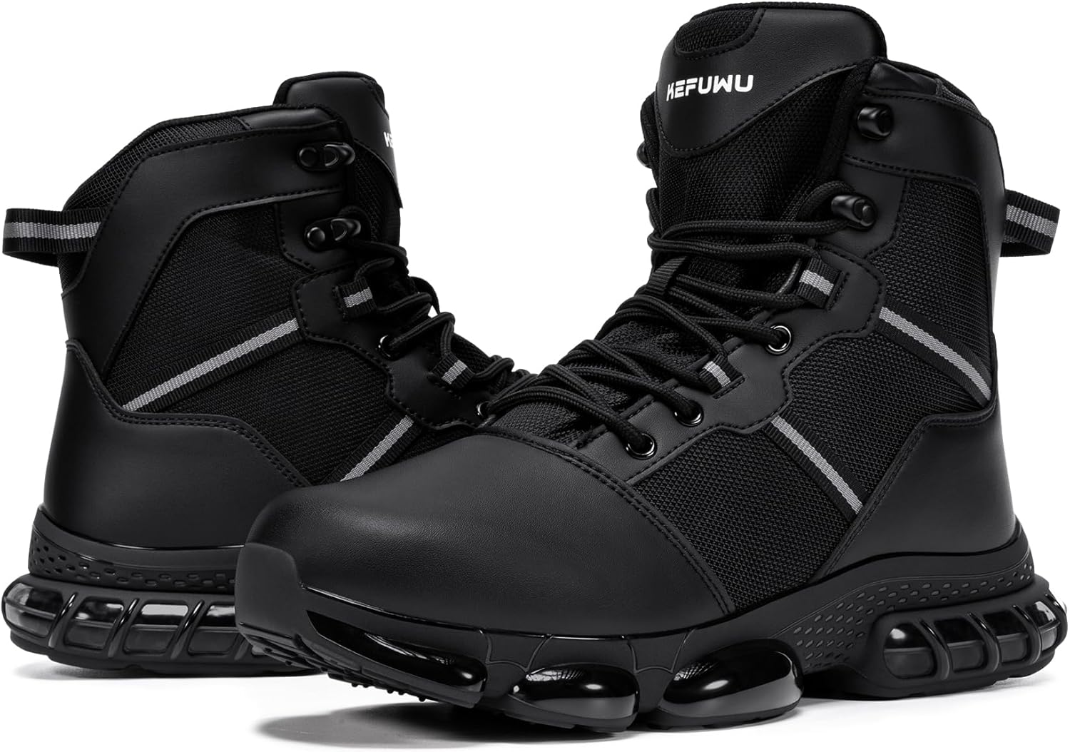 Military Tactical Work Boots Men Women Waterproof Non Slip Side Zipper Hiking Combat Motorcycle Boots Botas Militares Tácticas - Image 7